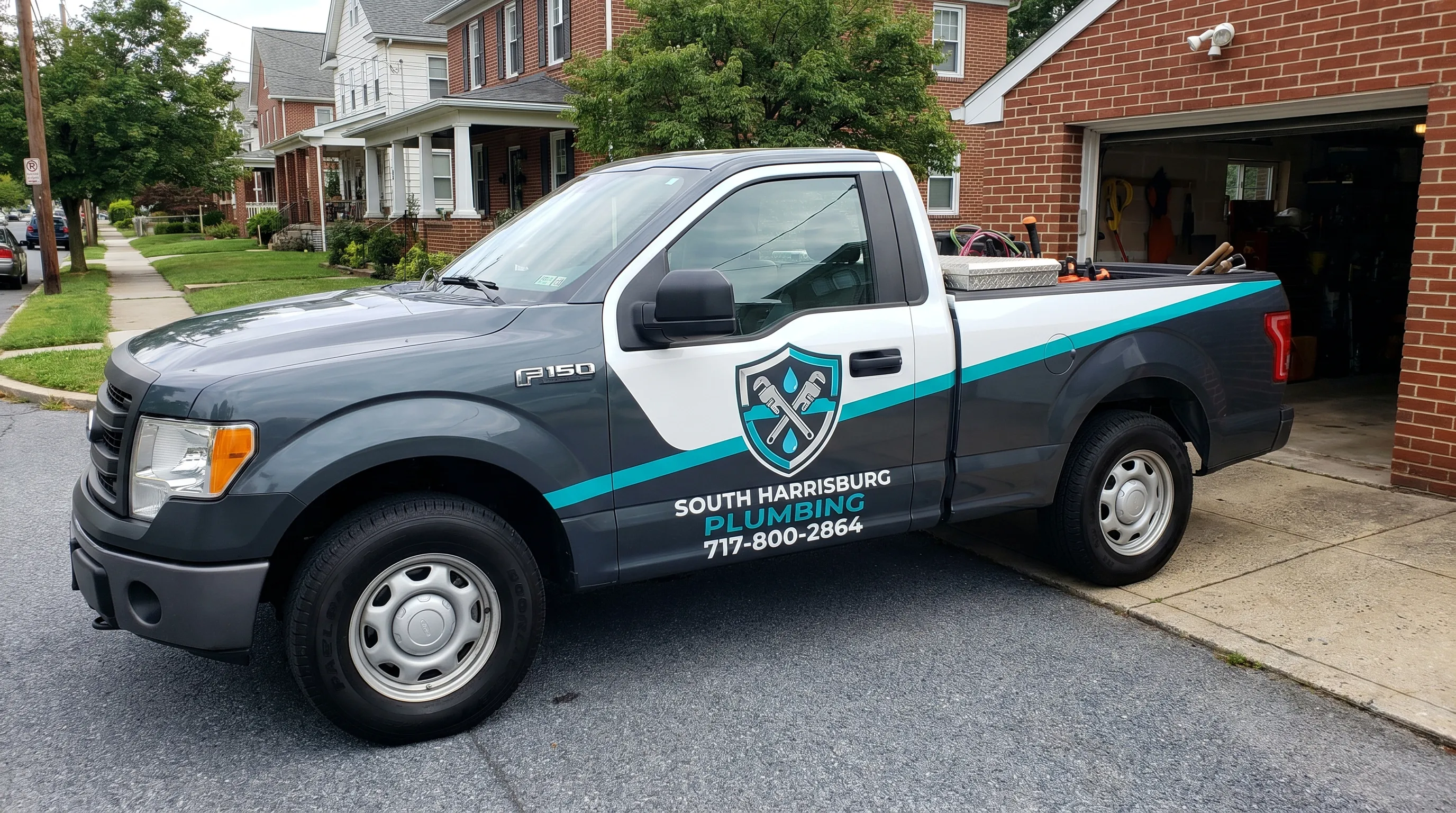 South Harrisburg Plumbing technician at work in Harrisburg, PA